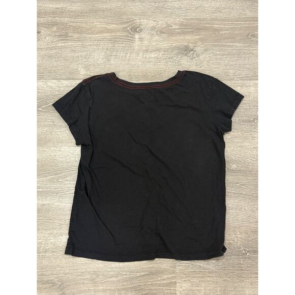 RVCA Shirt Womens small pocket tshirt Cropped Preowned - Picture 2 of 5